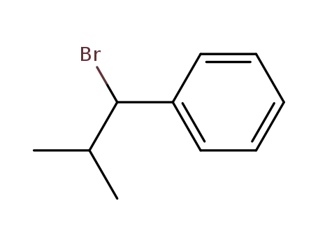 Molecular Structure of 57181-82-5 (Benzene, (1-bromo-2-methylpropyl)-)