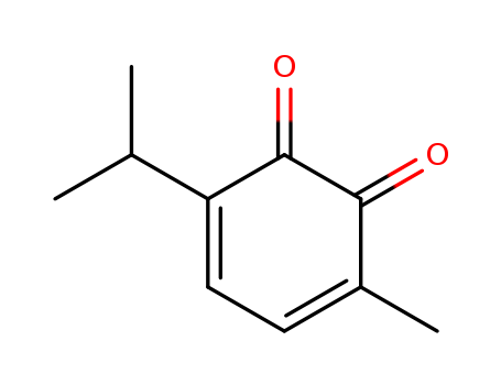 3,5-CYCLOHEXADIENE-1,2-DIONE,3-METHYL-6-(ISOPROPYL)-