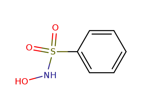 Molecular Structure of 599-71-3 (BENZENESULFOHYDROXAMIC ACID)