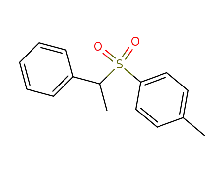 1-methyl-4-((1-phenylethyl)sulfonyl)benzene