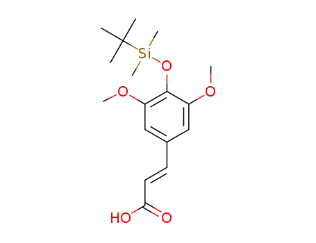 dimethyl (2S,2E)-2-((3-(4-hydroxy-3,5-dimethoxyphenyl)acryloyl)oxy)succinate