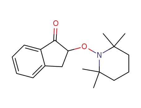 2-(2,2,6,6-tetramethylpiperidin-1-yloxy)-1-indanone