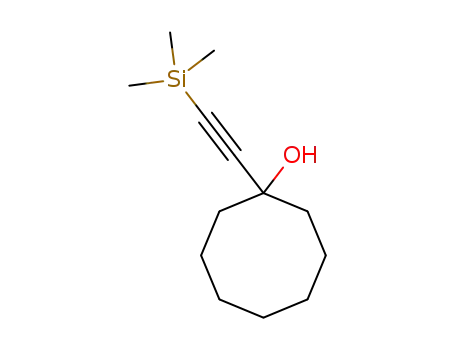 1-((trimethylsilyl)ethynyl)cyclooctanol