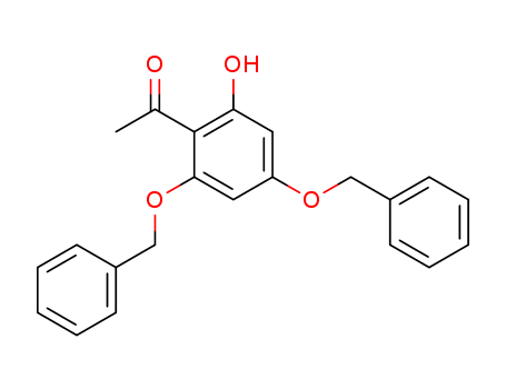1-(2,4-bis(benzyloxy)-6-
hydroxyphenyl)ethanone