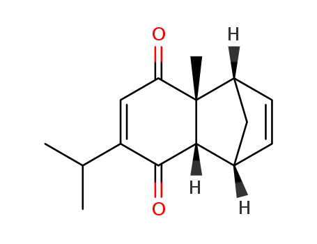 7-isopropyl-4a-methyl-1,4,4a,8a-tetrahydro-1,4-methanonaphthalene-5,8-dione