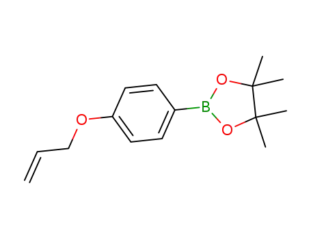 2-(4-(allyloxy)phenyl)-4,4,5,5-tetramethyl-1,3,2-dioxaborolane