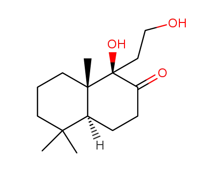 (1R,4aS,8aS)-1-hydroxy-1-(2-hydroxyethyl)-5,5,8a-trimethyloctahydronaphthalen-1(2H)-one