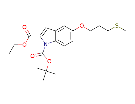 1-(1,1-dimethylethyl) 2-ethyl 5-{[3-(methylthio)propyl]oxy}-1H-indole-1,2-dicarboxylate