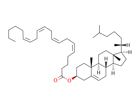 Molecular Structure of 604-34-2 (CHOLESTERYL ARACHIDONATE)