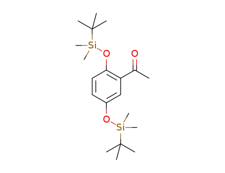 1-(2,5-bis(tert-butyldimethylsilyloxy)phenyl)ethanone