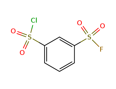 Benzenesulfonylfluoride, 3-(chlorosulfonyl)-