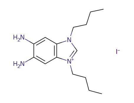 1,3-dibutyl-5,6-diaminobenzimidazolium iodide