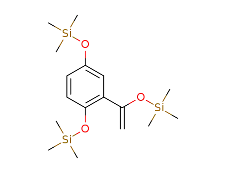 (2-(1-(trimethylsilyloxy)vinyl)-1,4-phenylene)bis(oxy)bis(trimethylsilane)