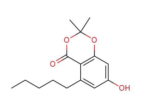 7-hydroxy-2,2-dimethyl-5-pentyl-4H-benzo[d][1,3]dioxin-4-one
