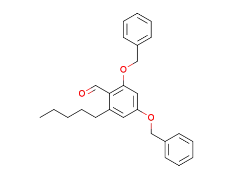 2,4-bis(benzyloxy)-6-pentylbenzaldehyde