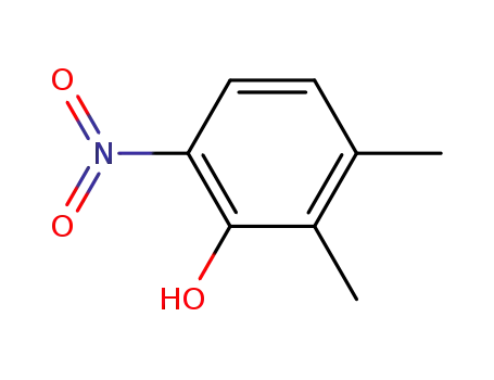 Molecular Structure of 6665-95-8 (Phenol,  2,3-dimethyl-6-nitro-)