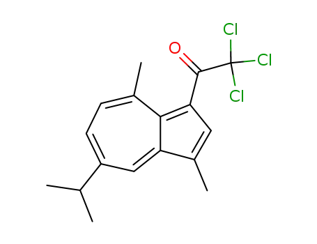 3-trichloroacetylguaiazulene