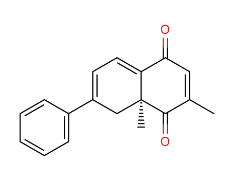 (S)-3,4a-dimethyl-6-phenyl-4a,5-dihydronaphthalene-1,4-dione