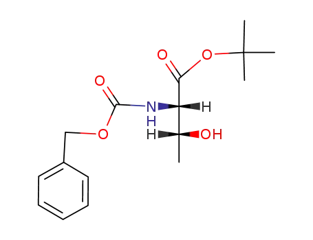 Molecular Structure of 72289-51-1 (Z-THR-OTBU)