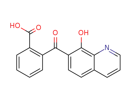 2-(8-hydroxy-quinoline-7-carbonyl)-benzoic acid