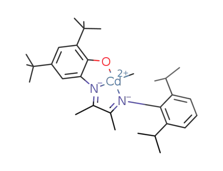 methyl cadmium (2,4-di-tert-butyl-6-(3-(2,6-diisopropylphenylimino)butan-2-ylidene)aminophenolate)