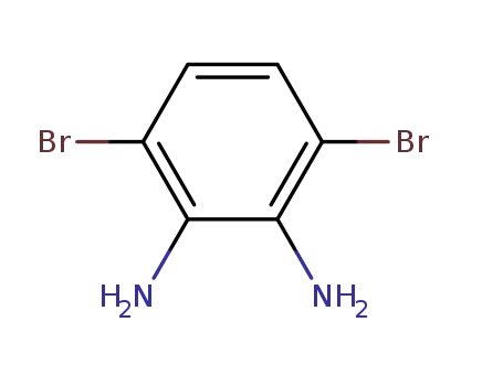 Molecular Structure of 69272-50-0 (3,6-dibroMo-1,2-BenzenediaMine)
