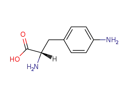 Molecular Structure of 943-80-6 (4-Amino-L-phenylalanine)
