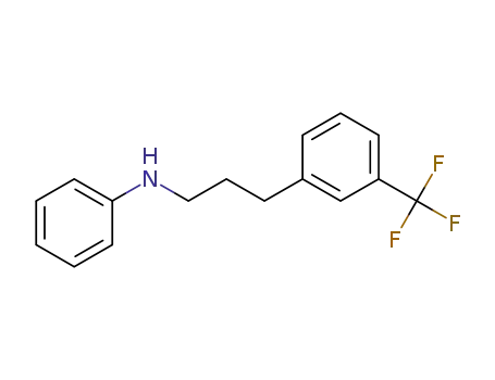 N-(3-(3-(trifluoromethyl)phenyl)propyl)aniline