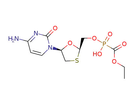3TC 5′-ethoxycarbonyl phosphonate