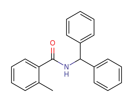 N-(diphenylmethyl)-2-methylbenzamide
