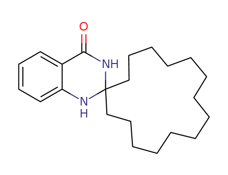 spiro[cyclopentadecane-1,2′(1′H)-quinazolin]-4′(3′H)-one
