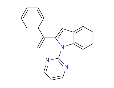 2-(1-phenyl-vinyl)-1-pyrimidin-2-yl-1H-indole
