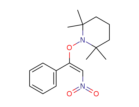 (E)-2,2,6,6-tetramethyl-1-((2-nitro-1-phenylvinyl)oxy)piperidine