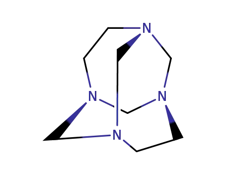 Molecular Structure of 51-46-7 (1,3,5,7-Tetraazatricyclo[3.3.2.23,7]dodecane)