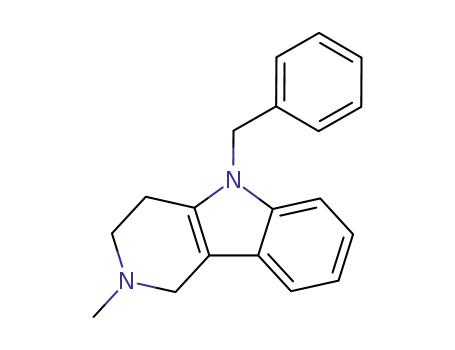 Molecular Structure of 524-81-2 (5-BENZYL-2-METHYL-2,3,4,5-TETRAHYDRO-1H-PYRIDO[4,3-B]INDOLE)