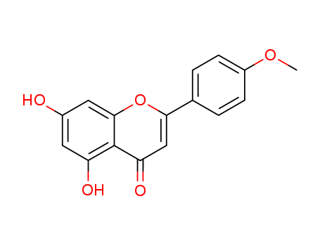 5,7-Dihydroxy-2-(4-methoxyphenyl)-4H-1-benzopyran-4-one; 5,7-Dihydroxy-2-(4-methoxyphenyl)-4H-chromen