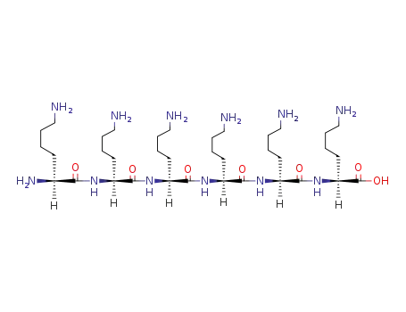 Molecular Structure of 554-38-1 (L-Lysine, L-lysyl-L-lysyl-L-lysyl-L-lysyl-L-lysyl-)