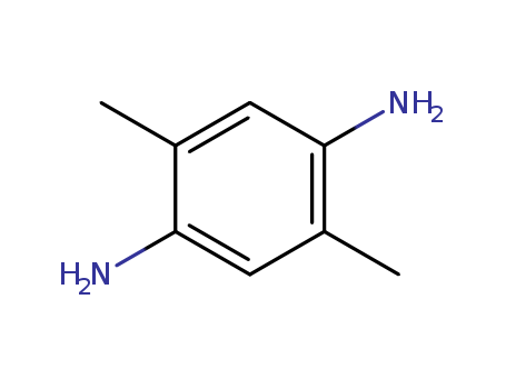 6393-01-7,2,5-Dimethyl-1,4-benzenediamine,2,5-Dimethyl-1,4-diaminobenzene;2,5-Dimethyl-1,4-phenylenediamine;2,5-Dimethyl-p-phenylenediamine;2,5-Diamino-1,4-dimethylbenzene;2,5-Diamino-p-xylene;2,5-Dimethyl-1,4-benzenediamine;1,4-Diamino-2,5-dimethylbenzene;1,4-Dimethylphenylene-2,5-diamine;p-Phenylenediamine,2,5-dimethyl- (7CI,8CI);