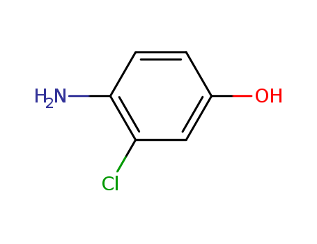17609-80-2,4-Amino-3-chlorophenol,1-Hydroxy-4-amino-3-chlorobenzene;2-Chloro-4-hydroxyaniline; 3-Chloro-4-aminophenol; 3-Chloro-p-aminophenol;4-Amino-3-chlorophenol