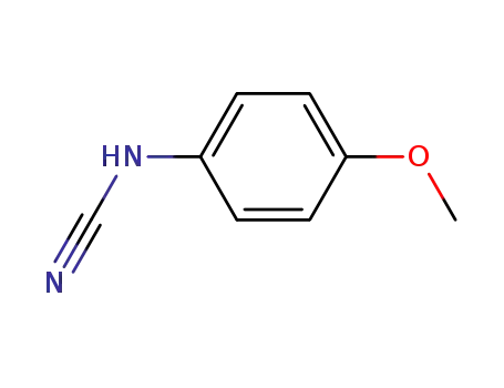 Molecular Structure of 13519-16-9 (Cyanamide, (4-methoxyphenyl)-)