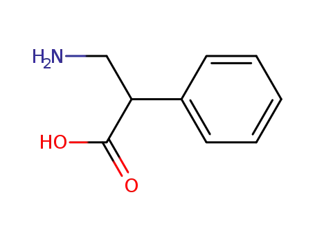 Molecular Structure of 4370-95-0 (3-AMINO-2-PHENYL-PROPIONIC ACID)