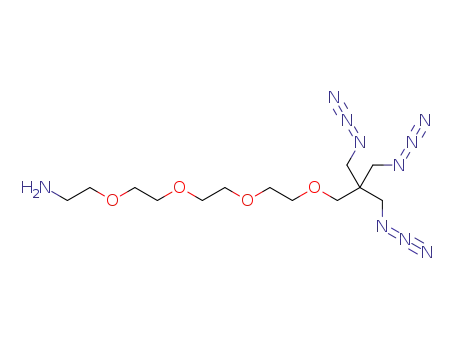 15-azido-14,14-bis(azidomethyl)-3,6,9,12-tetraoxapentadecan-1-amine