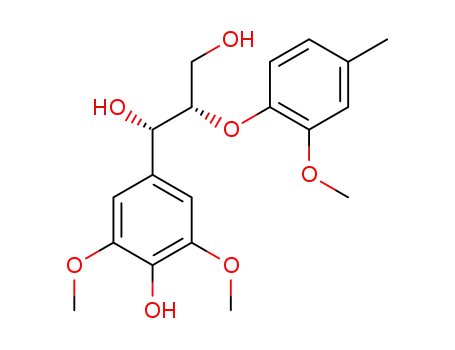 (1S,2S)-1-(4-hydroxy-3,5-dimethoxyphenyl)-2-(2-methoxy-4-methylphenoxy)propane-1,3-diol