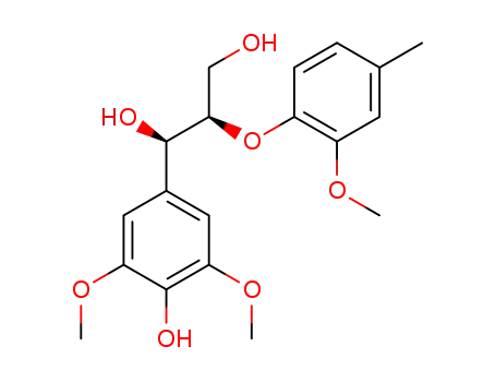 (1R,2R)-1-(4-hydroxy-3,5-dimethoxyphenyl)-2-(2-methoxy-4-methylphenoxy)propane-1,3-diol