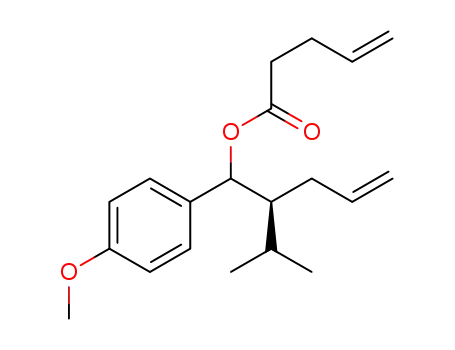 (S)-2-isopropyl-1-(4-methoxyphenyl)pent-4-enyl pent-4-enoate