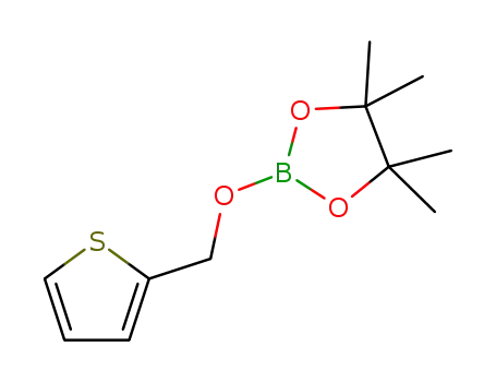 4,4,5,5-tetramethyl-2-(thiophen-2-ylmethoxy)-1,3,2-dioxaborolane