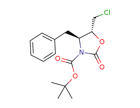 tert-butyl (4S,5R)-4-benzyl-5-(chloromethyl)-2-oxooxazolidine-3-carboxylate