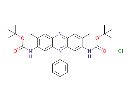 3,7-bis(tert-butoxycarbonylamino)-2,8-dimethyl-5-phenylphenazin-5-ium dichloride