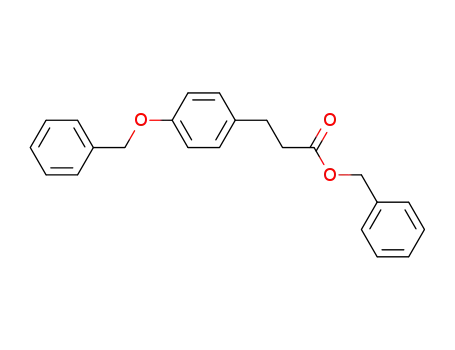 3-(4-benzyloxyphenyl)propionic acid benzyl ester
