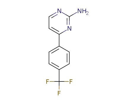 4-(4-(trifluoromethyl)phenyl)pyrimidin-2-amine